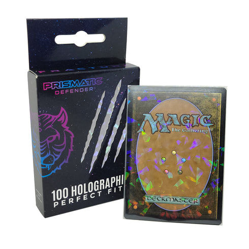Prismatic Defender: Holographic Perfect Fit Sleeves - Standard Size