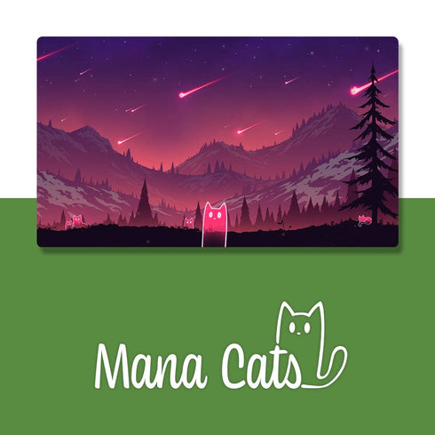 ManaCat: "Mountain" Playmat
