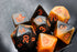 Halloween Pumpkin RPG Dice Set