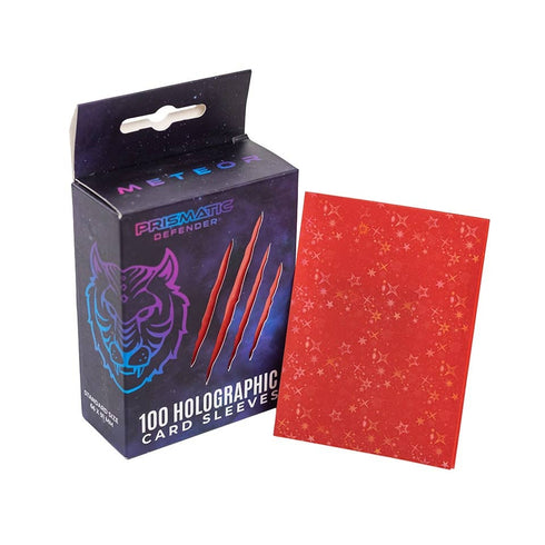 Prismatic Defender: Holographic Card Sleeves - Standard Size
