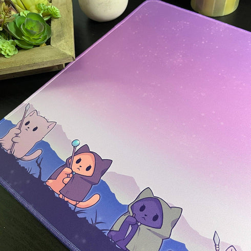 ManaCat: Snow Cats Playmat