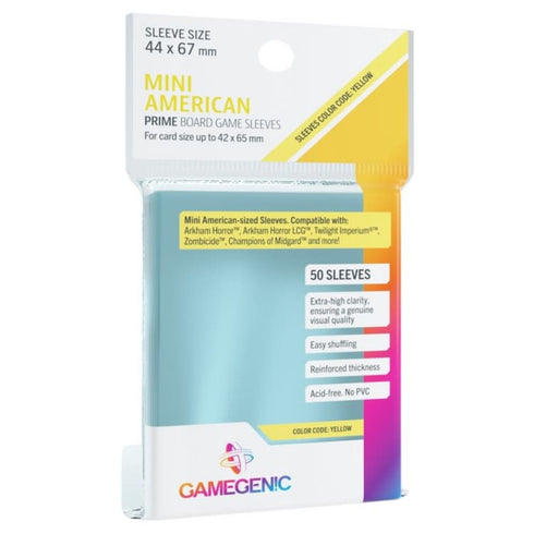 Gamegenic: Prime Board Game Sleeves - Mini American