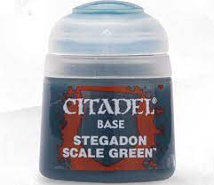 Citadel Colour: Base Paint - Stegadon Scale Green (12ml)