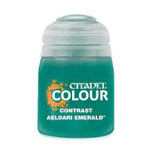 Citadel Colour: Contrast Paint - Aeldari Emerald (18ML)