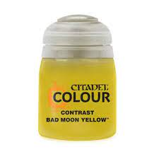 Citadel Colour: Contrast Paint - Bad Moon Yellow (18ML)