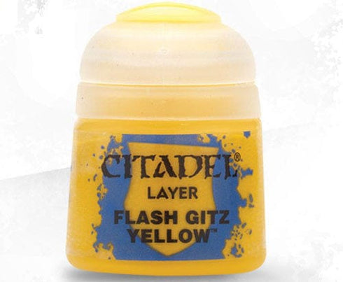 Citadel Colour: Layer Paint - Flash Gitz Yellow (12ml)