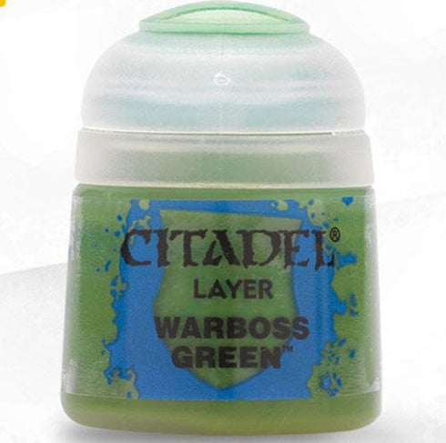 Citadel Colour: Layer paint - Warboss Green (12ml)
