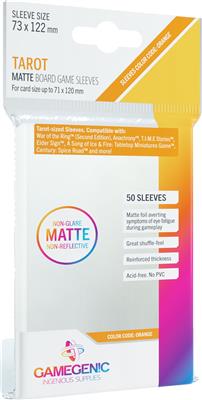 Gamegenic: Matte Board Game Sleeves - Tarot (73 x 122 mm)