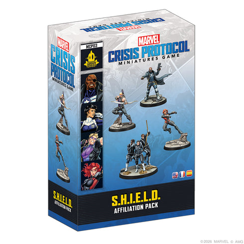 PREORDER Marvel Crisis Protocol: S.H.I.E.L.D. Affiliation Pack