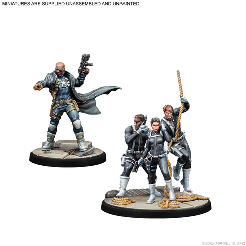 PREORDER Marvel Crisis Protocol: S.H.I.E.L.D. Affiliation Pack