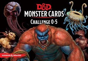 D&D 5E: Monster Cards - Challenge 0-5