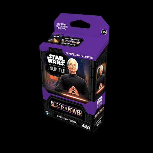 Star Wars Unlimited: Secrets of Power - Chancellor Palpatine Spotlight Deck
