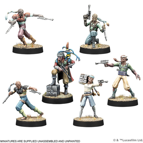 Star Wars: Legion - Hondo Ohnaka and Weequay Pirates