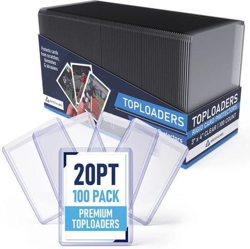 Invested Alliance: 20pt Premium Top Loaders - 100 count