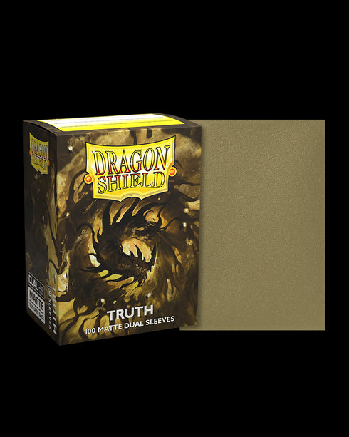 Dragon Shield: 100 Standard Size Dual Matte Sleeves - Truth