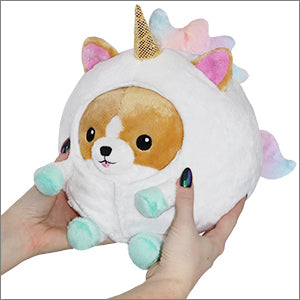 Squishable: Undercover Corgi in Unicorn Plush
