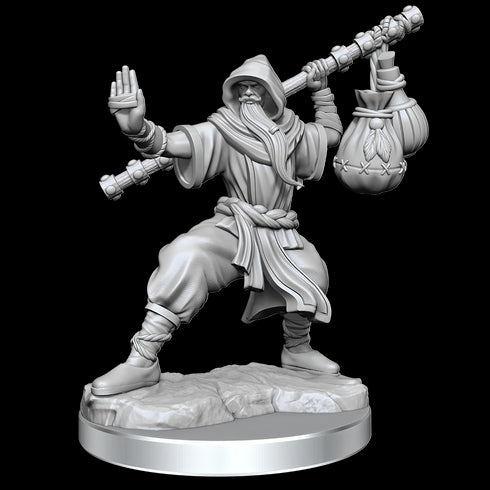 D&D Frameworks: Human Monk Male