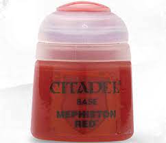 Citadel Colour: Base Paint - Mephiston Red (12ml)