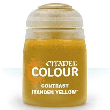 Citadel Colour: Contrast Paint - Iyanden Yellow (18ml)
