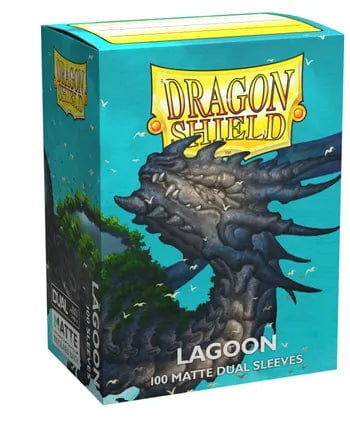 Dragon Shield: 100 Standard Size Dual Matte Sleeves - Lagoon