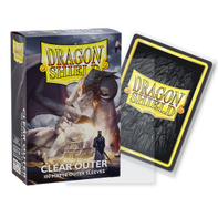 Dragon Shield: 100CT Standard Matte Outer Sleeves - Clear